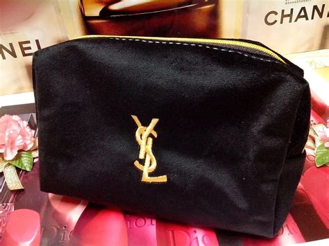 ysl makeup pouch.